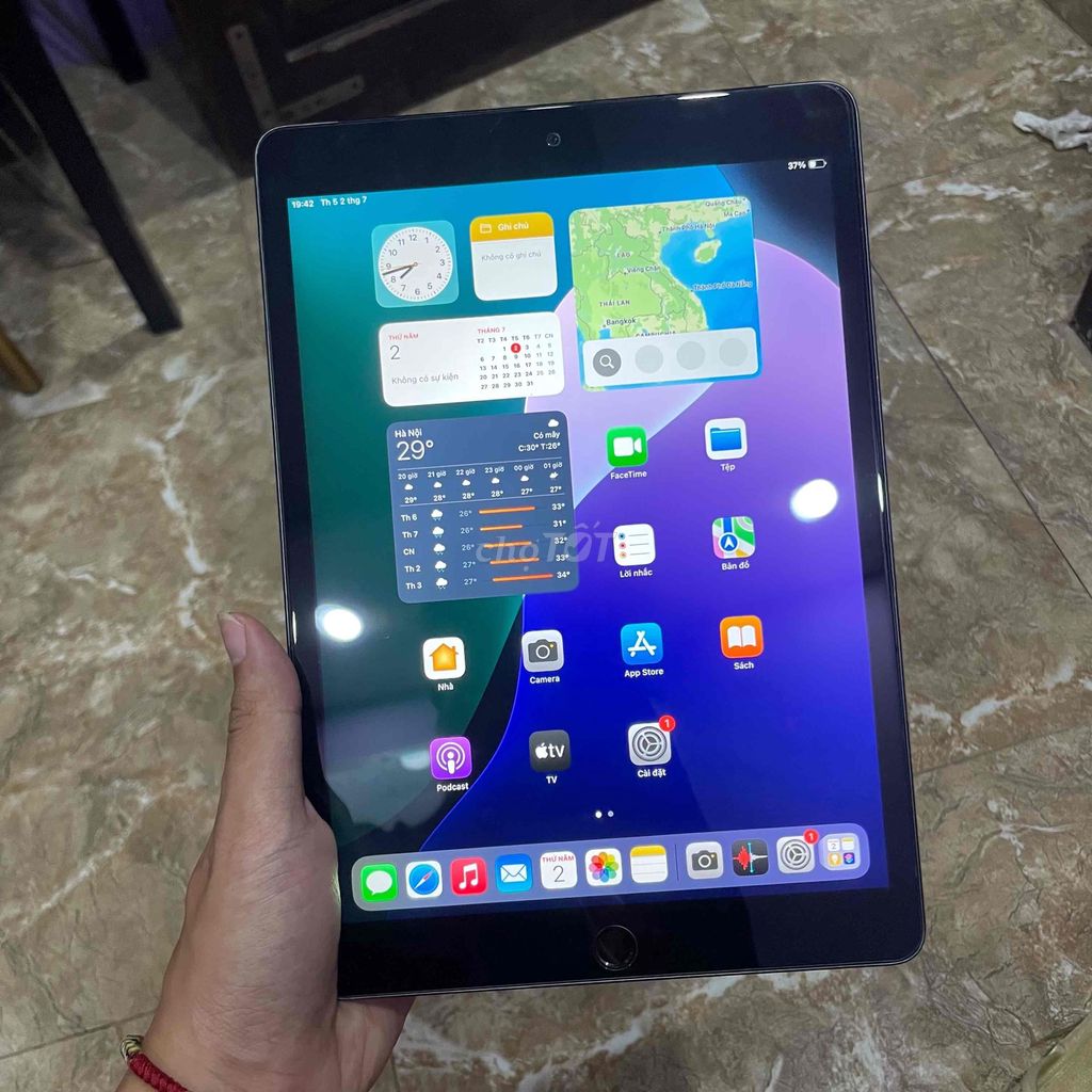 Apple iPad Gen 9 64GB 4G Đen 97% pin. Mua bán Máy tính bảng tại Quận Đống Đa Hà Nội được đăng bởi Trần Phương hình 1