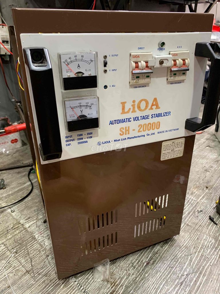 Ổn áp 20kva Lioa SH bao mới Zin 100% bao các thợ t