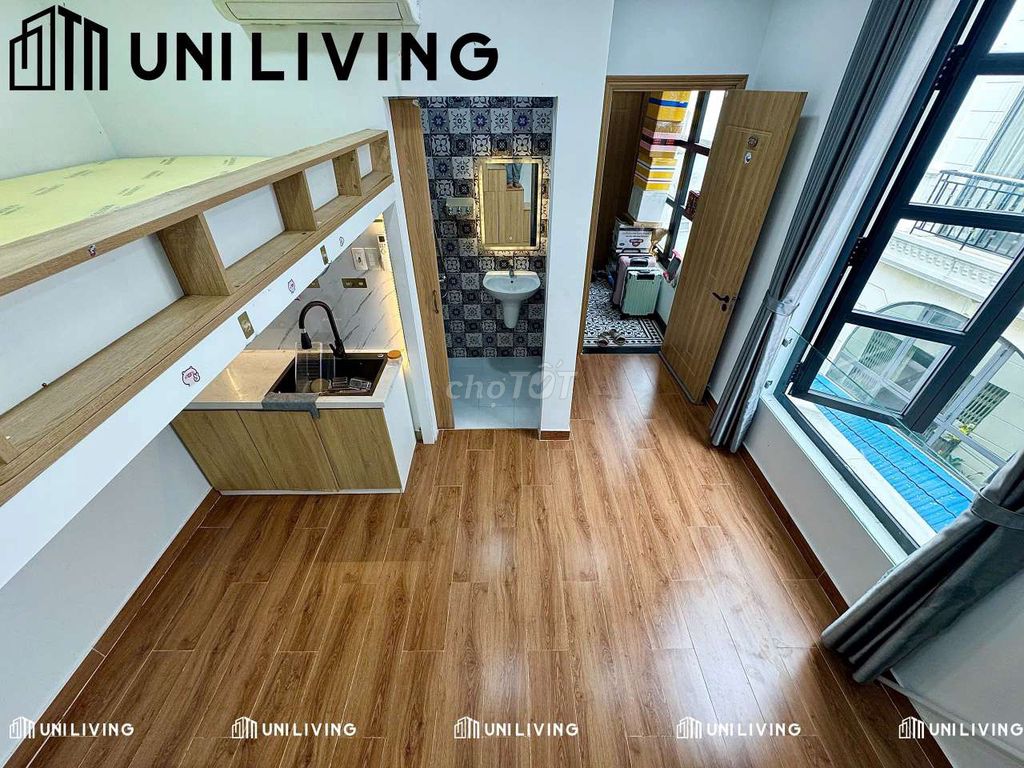 PHÒNG DUPLEX CỬA SỔ TRỜI FULL NỘI THẤT - GẦN NGAY ĐH VĂN LANG CS2 