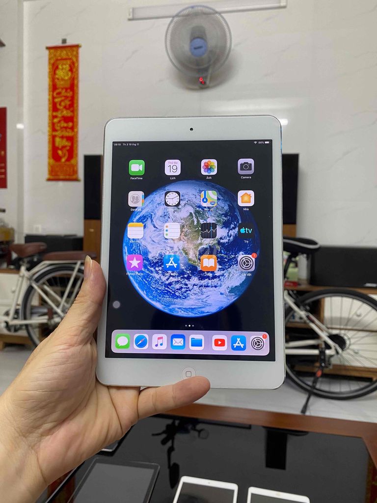 IPAD MINI 2 sạch icloud, dùng giải trí tốt