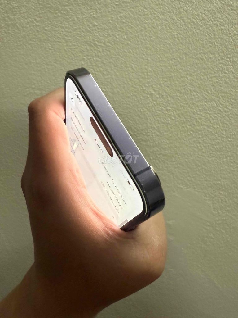 iPhone 14 Pro Max 256GB Tím ZPA Đã sử dụng. Mua bán Điện thoại tại Quận Tây Hồ Hà Nội được đăng bởi Magic hình 1