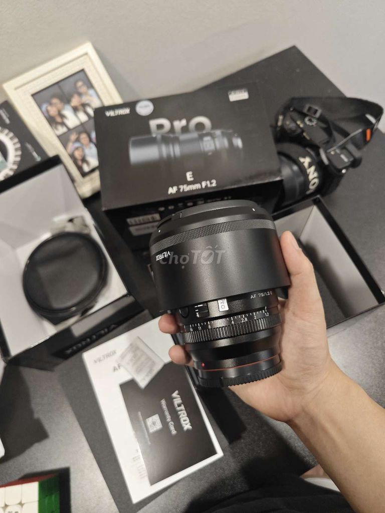 (HN) Pass Ống kính Viltrox AF 75mm F1.2 Sony. Mua bán Máy ảnh, Máy quay tại Quận Đống Đa Hà Nội được đăng bởi Thai hình 1