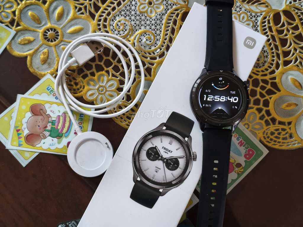 Xiaomi Watch S4 Đen. Mua bán Thiết bị đeo thông minh tại Huyện Hoài Đức Hà Nội được đăng bởi ba duc anh hình 1