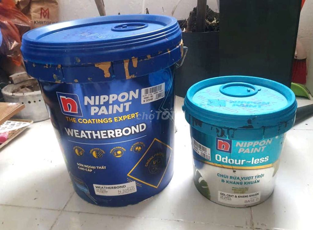 Sơn nước Nippon Paint Weatherbond 18L. Mua bán Đồ chuyên dụng, Giống nuôi trồng tại Quận Cái Răng Cần Thơ được đăng bởi TiNy Elva hình 1