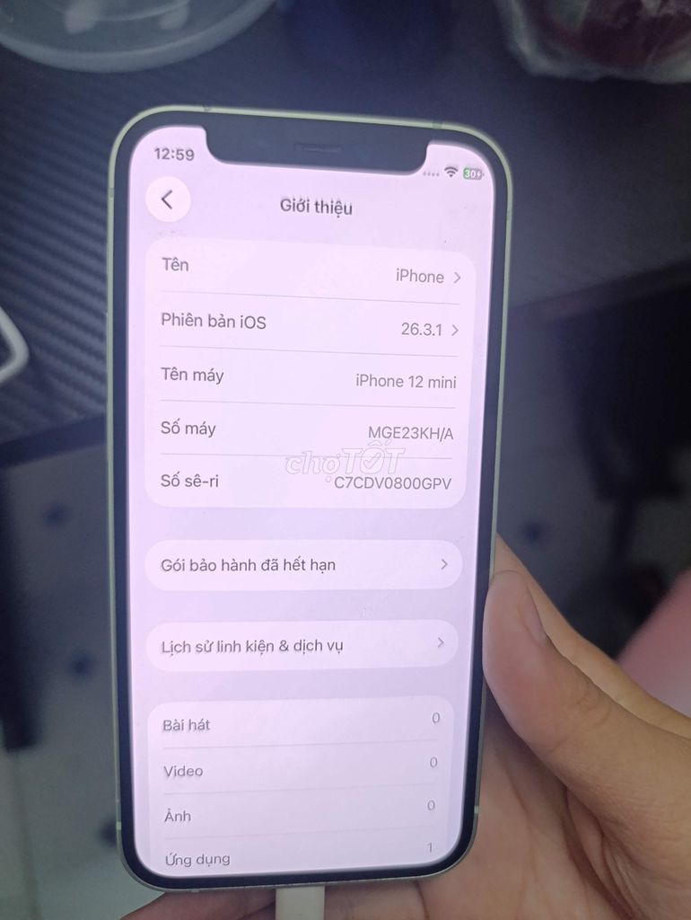 Iphone 12 mini, 64. Mua bán Điện thoại tại Quận 12 Tp Hồ Chí Minh được đăng bởi Bảo Bảo hình 1