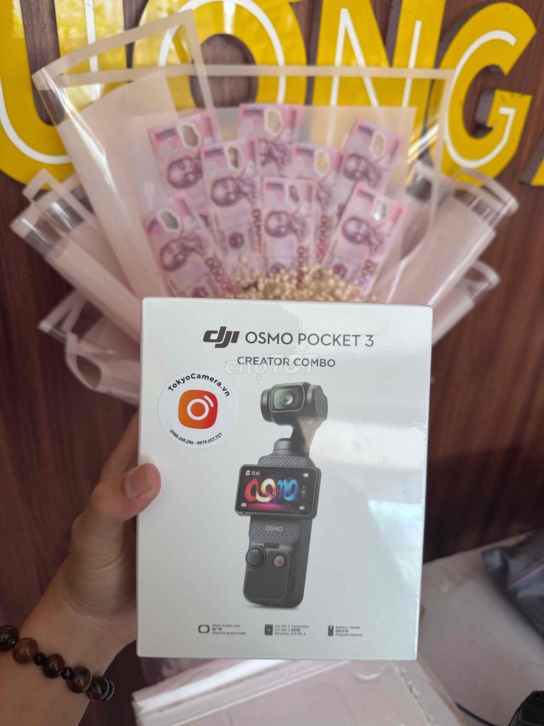 Camera hành trình DJI Osmo Pocket 3 Combo. Mua bán Máy ảnh, Máy quay tại Thành phố Biên Hòa Đồng Nai được đăng bởi Quốc Trưởng Apple hình 1