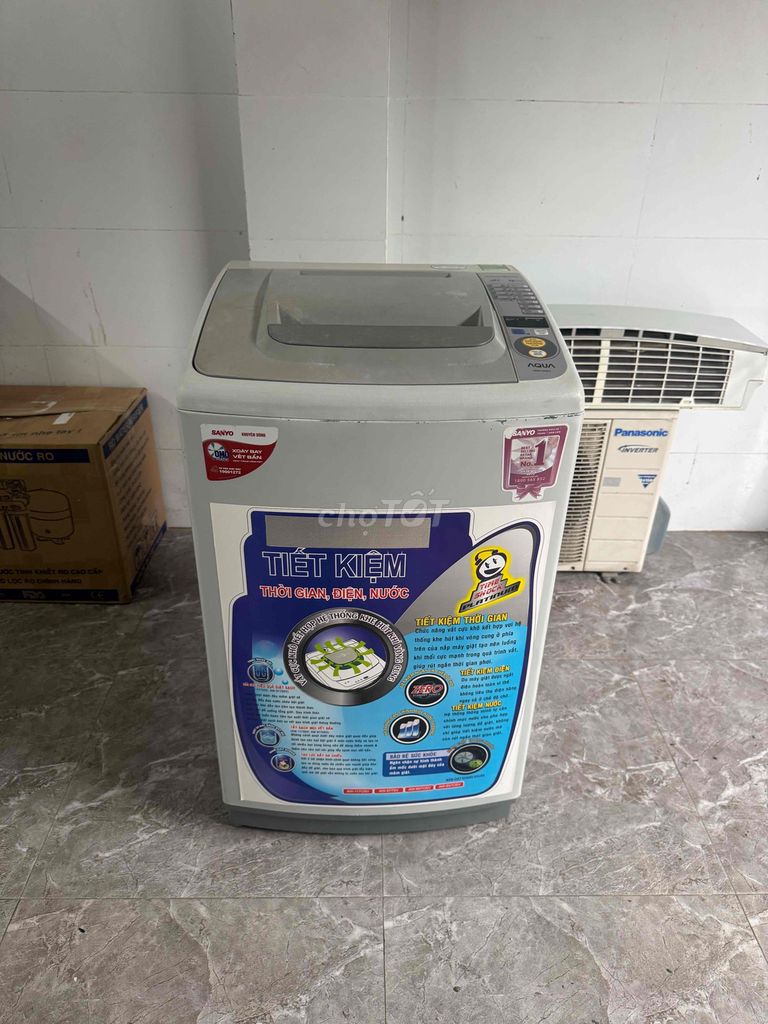 Máy giặt Sanyo 7kg cửa trên. Mua bán Máy giặt tại Quận Hoàng Mai Hà Nội được đăng bởi Anh Quân hình 1