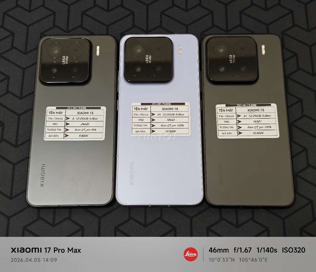 Xiaomi 15 12/256Gb Fullbox Rom QT. Mua bán Điện thoại tại Quận Ninh Kiều Cần Thơ được đăng bởi Zelda Phone hình 1