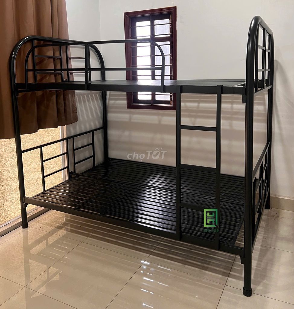 GIƯỜNG TẦNG SẮT ỐNG TRÒN GIÁ RẺ - GIƯỜNG TẦNG SẮT . Mua bán Giường, chăn ga gối nệm tại Quận Bình Thạnh Tp Hồ Chí Minh được đăng bởi LÊ VĂN HÙNG hình 1