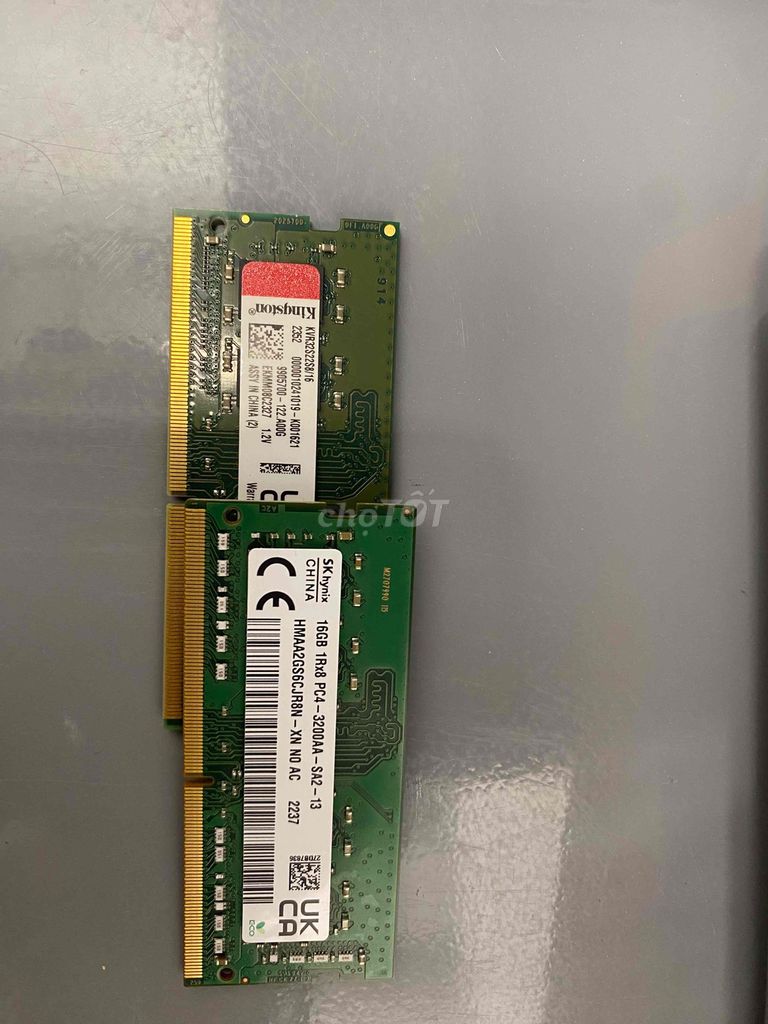 thanh RAM DDR4 16GB 3200 tháo máy. Mua bán Linh kiện (RAM, Card...) tại Thành phố Bà Rịa Bà Rịa - Vũng Tàu được đăng bởi Nhã Hân hình 1