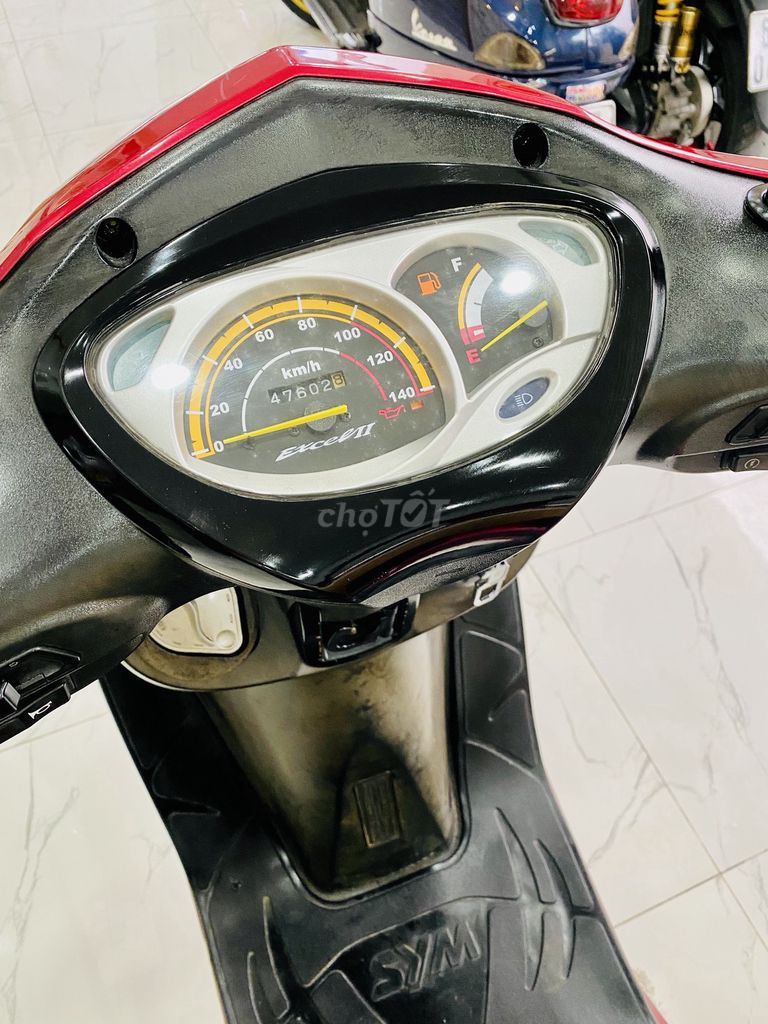 SYM Excel II 2007 150cc Đỏ. Mua bán Xe máy tại Huyện Hóc Môn Tp Hồ Chí Minh được đăng bởi Tâm An Nhiên hình 10