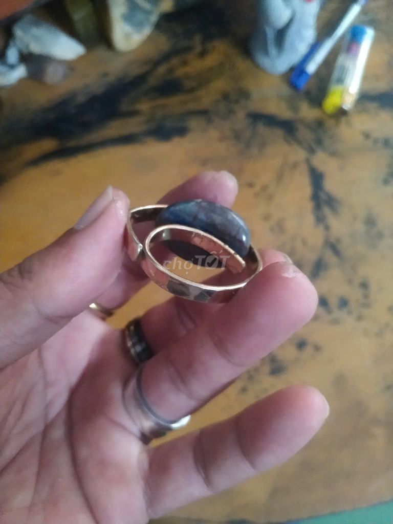 nhẫn hợp kim đá saphia. Mua bán Đồ sưu tầm, đồ cổ tại Quận 12 Tp Hồ Chí Minh được đăng bởi Thinh Duc hình 4