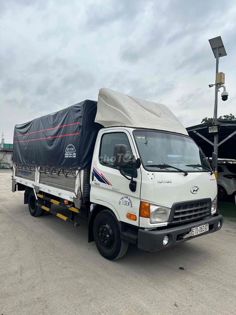 hyunhdai HD65 1.7 tấn thùng bạt có bững nâng. Mua bán Xe tải, xe ben tại Quận Bình Tân Tp Hồ Chí Minh được đăng bởi trung nghĩa  hình 2