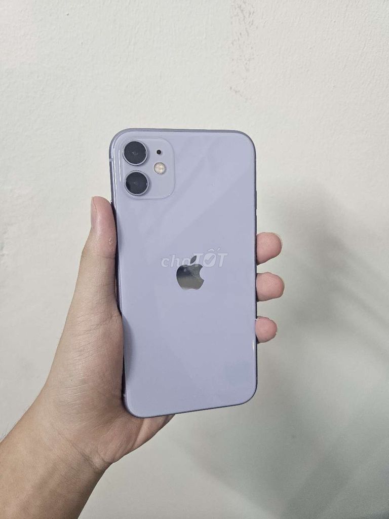 Apple iPhone 11 Tím 64GB Đẹp ko vết xước zin full. Mua bán Điện thoại tại Quận Hà Đông Hà Nội được đăng bởi bui quy duong hình 1