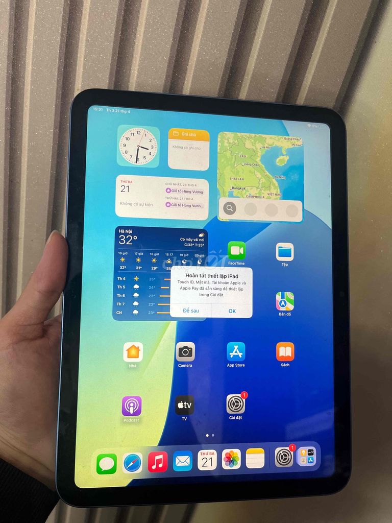 Apple iPad gen 10 vỏ xấu sài full. Mua bán Máy tính bảng tại Quận Ninh Kiều Cần Thơ được đăng bởi ipod high class hình 1