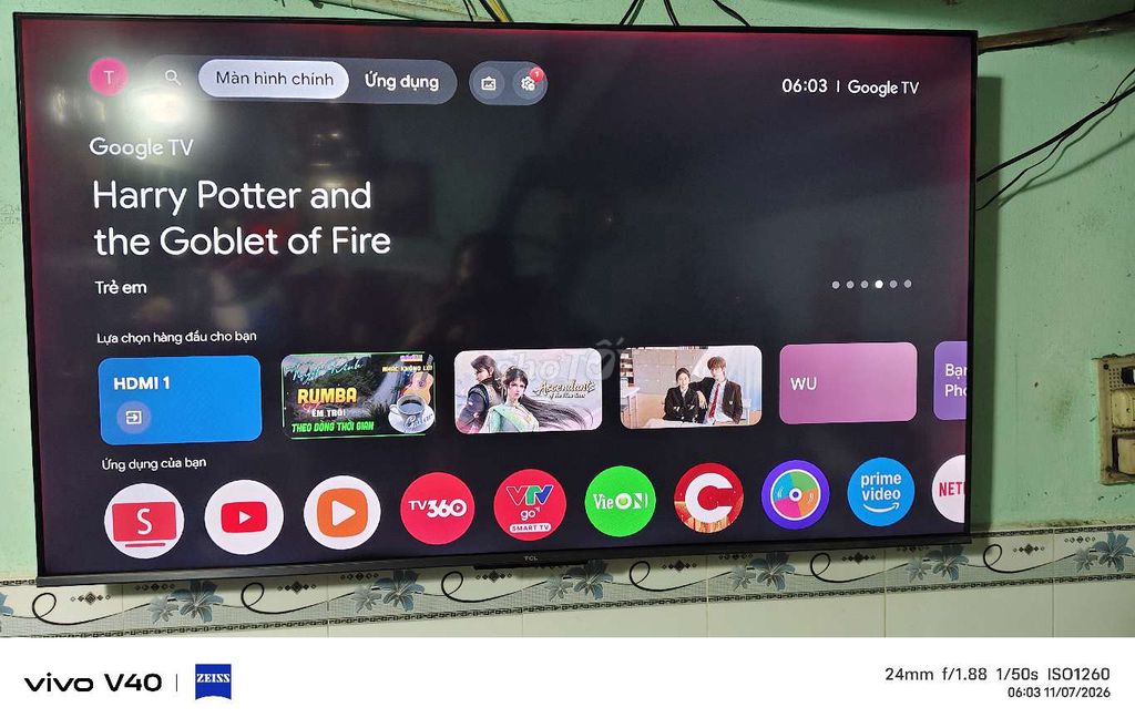 Tivi TCL Google TV Đen Smart TV. Mua bán Tivi, Âm thanh tại Thành phố Thủ Đức Tp Hồ Chí Minh được đăng bởi Thanh hình 1