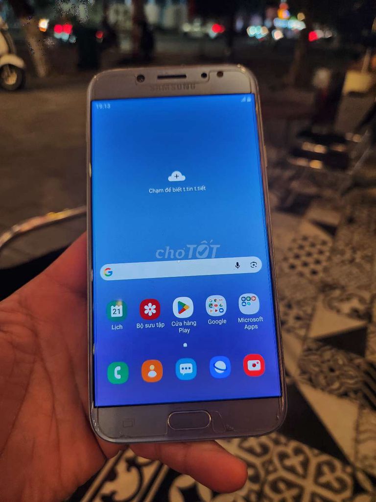 Samsung J7 Pro Bạc. Mua bán Điện thoại tại Quận Sơn Trà Đà Nẵng được đăng bởi Tú hình 1
