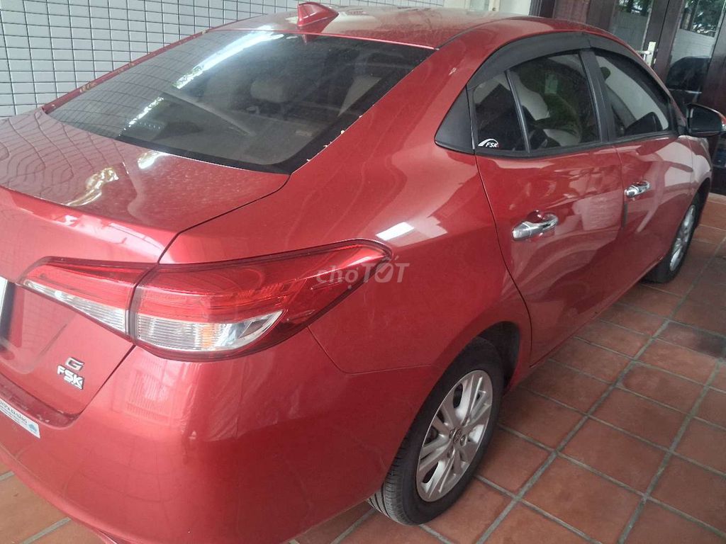 Toyota Vios G 2019 Красный 98799 км