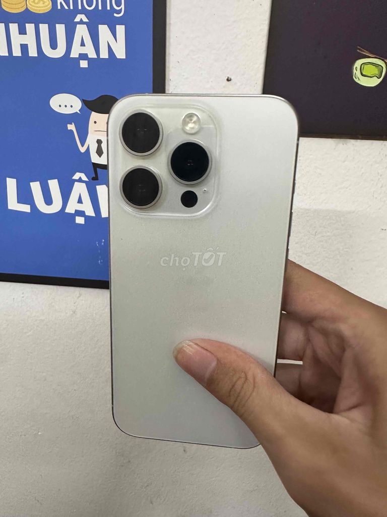 Apple iPhone 15 Pro 512GB Bạc Nguyên bản. Mua bán Điện thoại tại Quận Đống Đa Hà Nội được đăng bởi HAN store hình 1