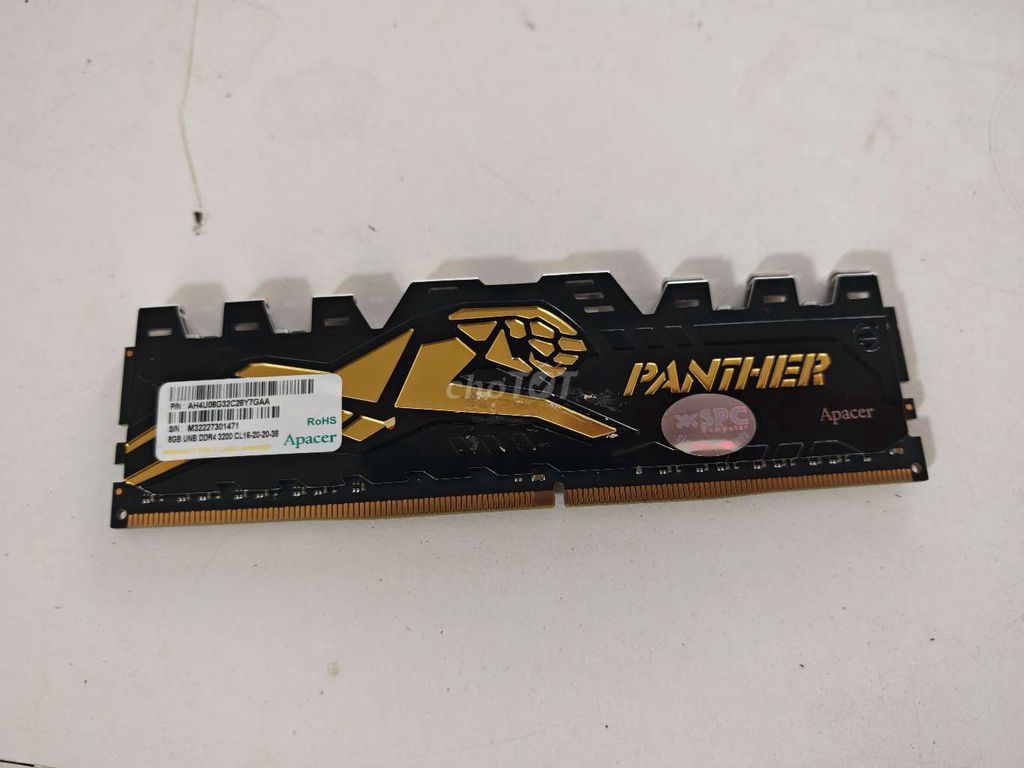 RAM Apacer Panther 8GB DDR4. Mua bán Linh kiện (RAM, Card...) tại Huyện Gia Lâm Hà Nội được đăng bởi Trần Hoàng hình 1