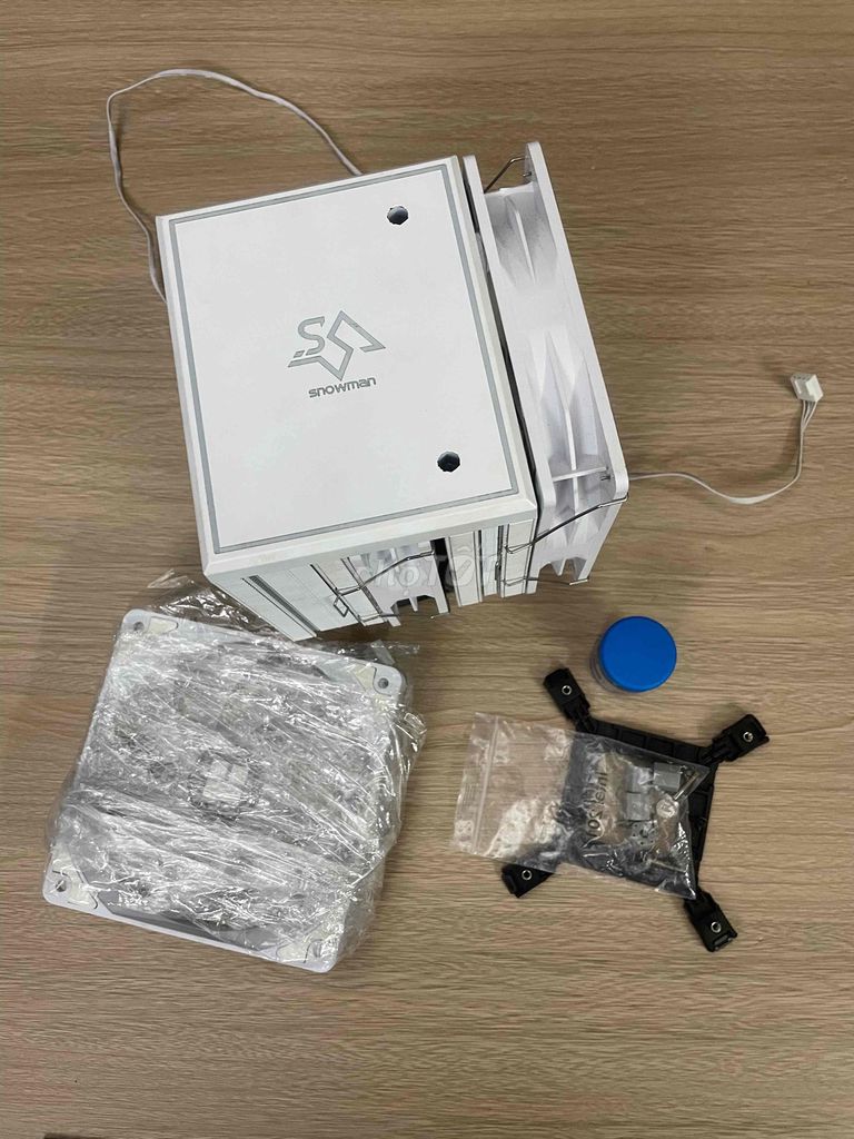 Tản nhiệt đôi CPU Snowman Trắng. Mua bán Phụ kiện (Màn hình, Chuột...) tại Quận 12 Tp Hồ Chí Minh được đăng bởi Quang Thinh Tran hình 1