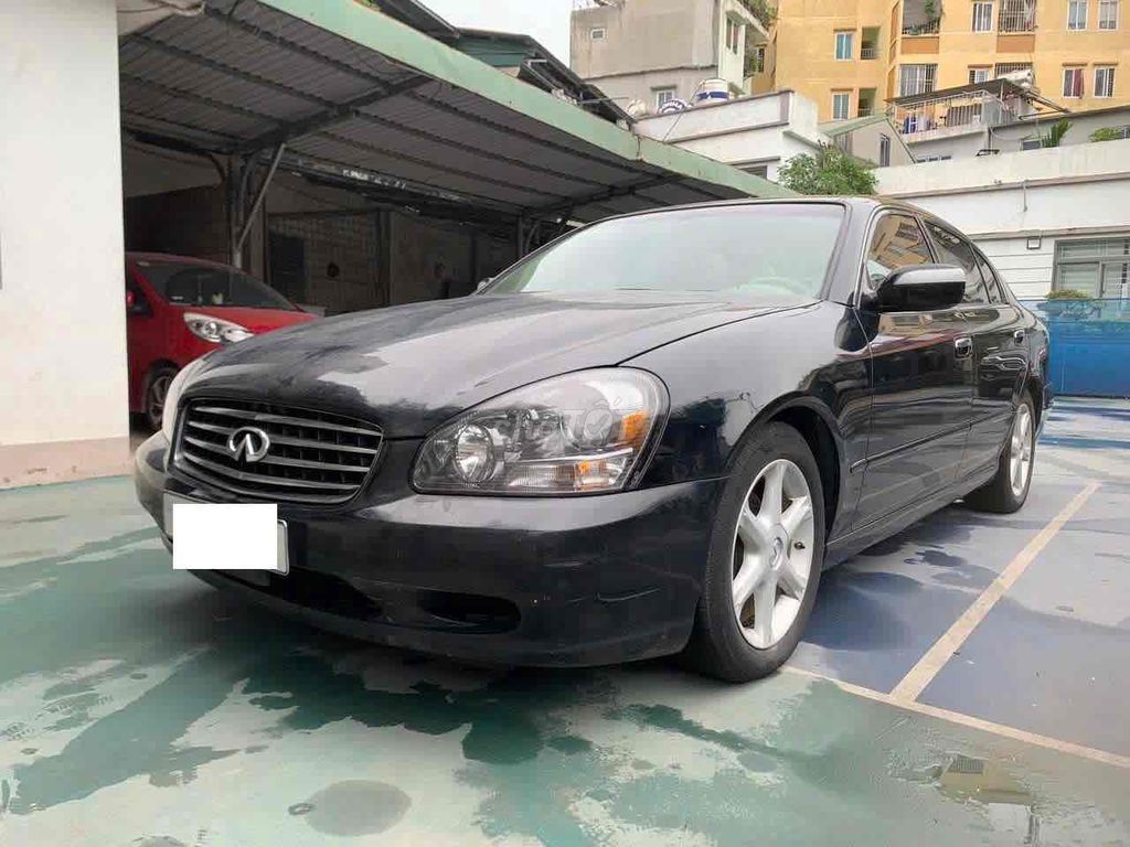 Infiniti Q45, черный, автомат, 5 мест
