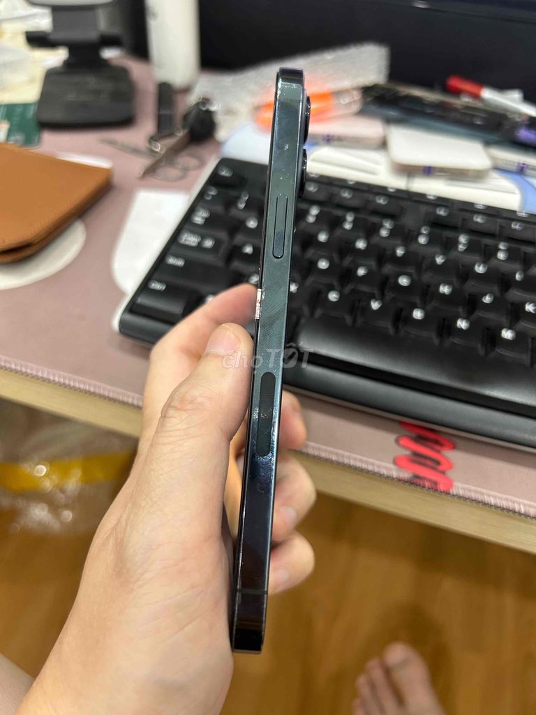 iPhone 12 ProMax 128G quốc tế màu xanh full cn. Mua bán Điện thoại tại Quận Ba Đình Hà Nội được đăng bởi Lâm mobile hình 2