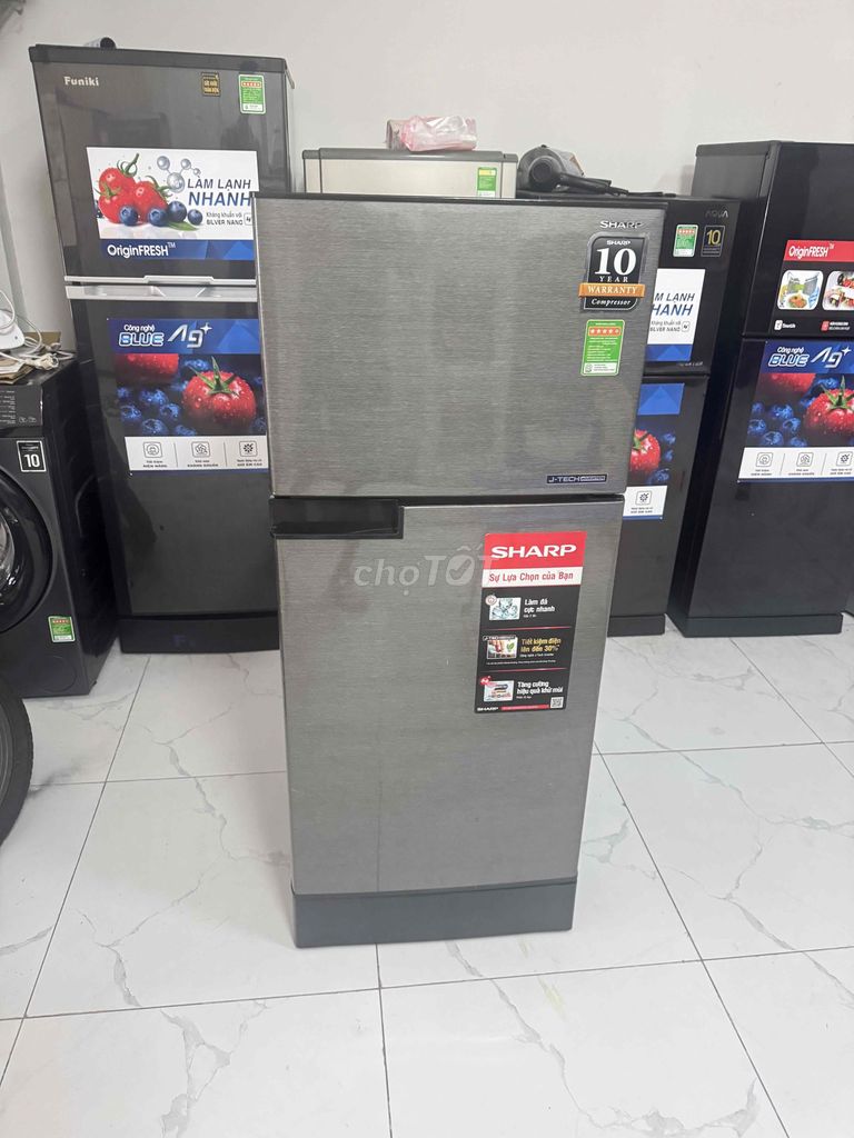 Tủ lạnh Sharp Dung tích 165l. Mua bán Tủ lạnh tại Quận Tân Phú Tp Hồ Chí Minh được đăng bởi  ĐIỆN MÁY HOÀNG HUY hình 1