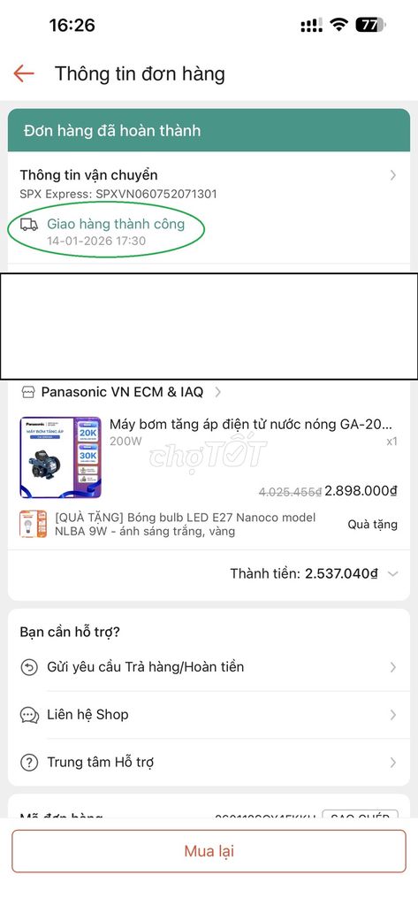 Bơm tăng áp Panasonic GA-200FAH Mới 99%. Mua bán Đồ chuyên dụng, Giống nuôi trồng tại Quận Hải Châu Đà Nẵng được đăng bởi Dung hình 1