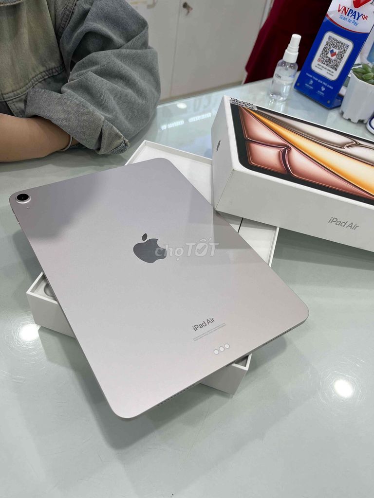 Apple iPad Air 6 M2 Wifi 11 inch 128GB pin 90%. Mua bán Máy tính bảng tại Quận 12 Tp Hồ Chí Minh được đăng bởi Nguyễn Ngọc Dung hình 1