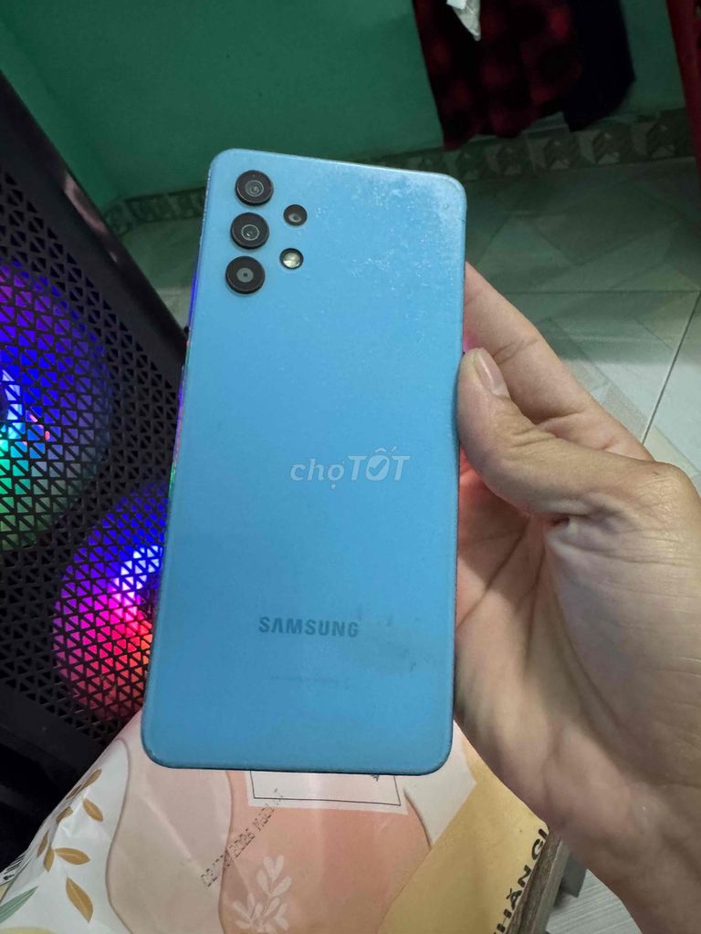Samsung Galaxy A32 6GB/128GB Xanh. Mua bán Điện thoại tại Quận Thanh Khê Đà Nẵng được đăng bởi FUKIE Điện thoại cũ giá rẻ đà nẵng hình 1