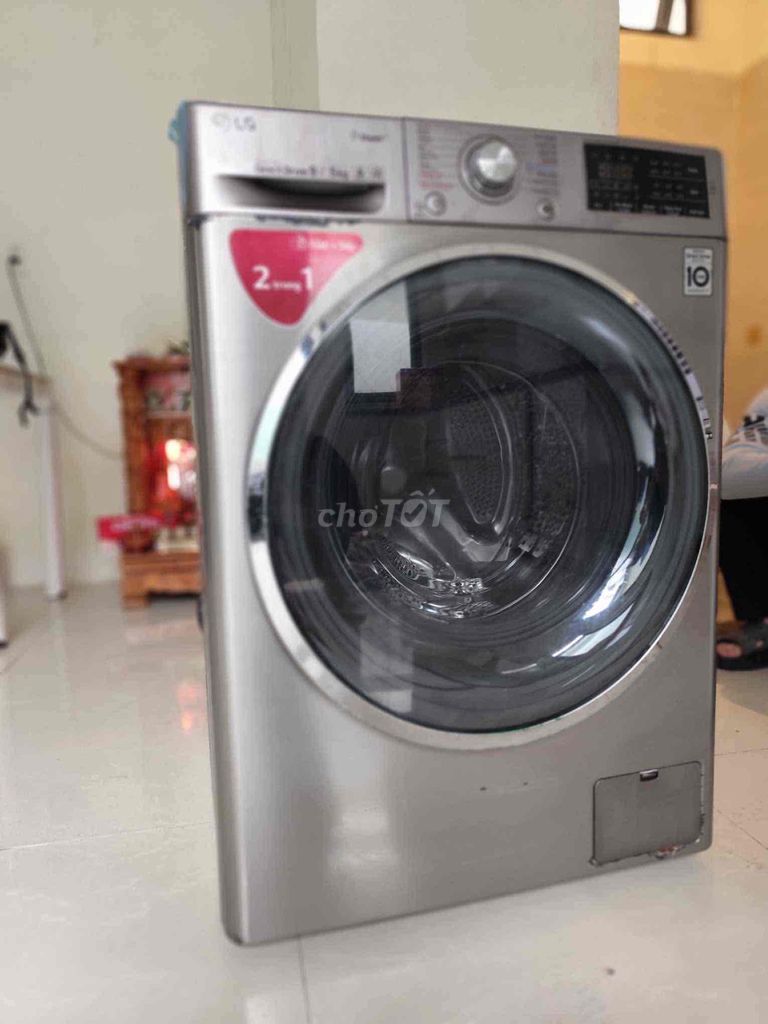 Pass rẻ máy giặt Sấy LG 9kg cửa trước