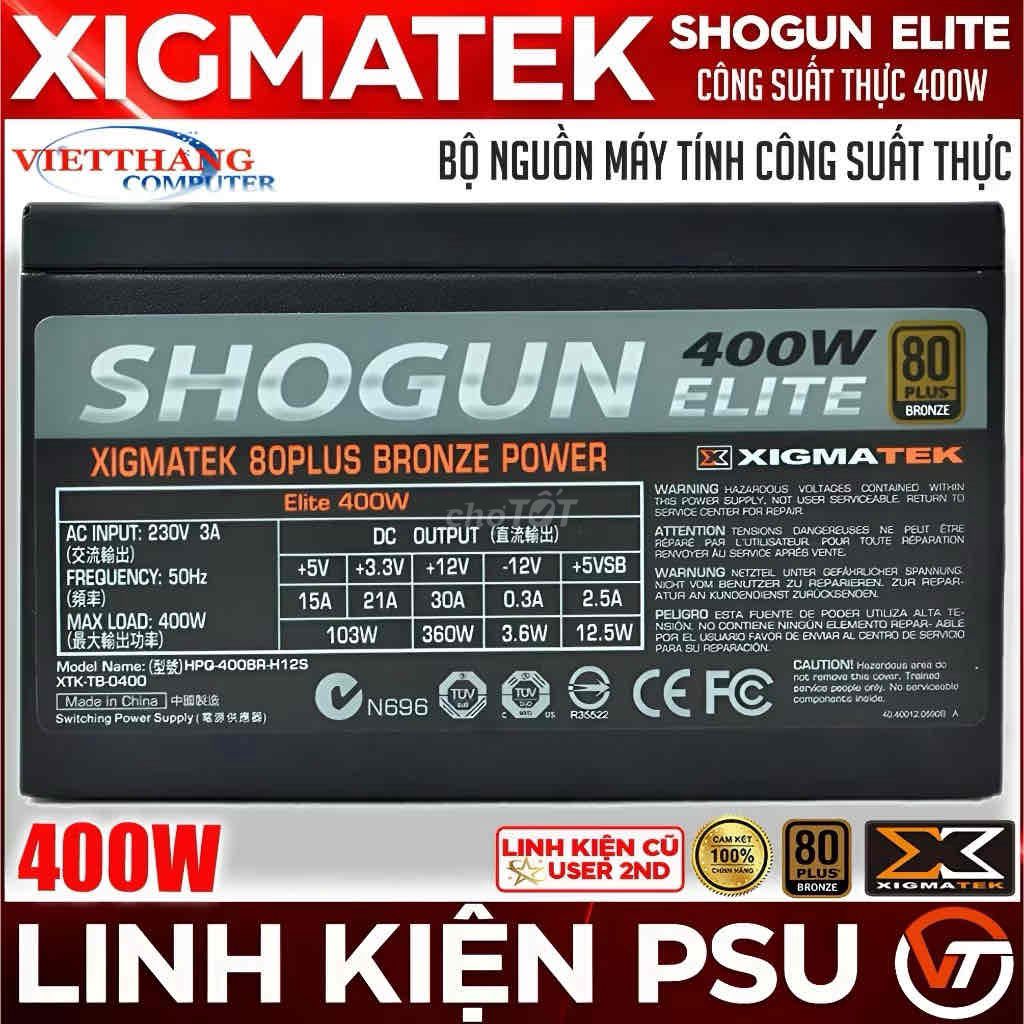 Bộ nguồn Xigmatek Shogun Elite 400W. Mua bán Linh kiện (RAM, Card...) tại Huyện Thường Tín Hà Nội được đăng bởi Công Nguyễn Thế hình 1