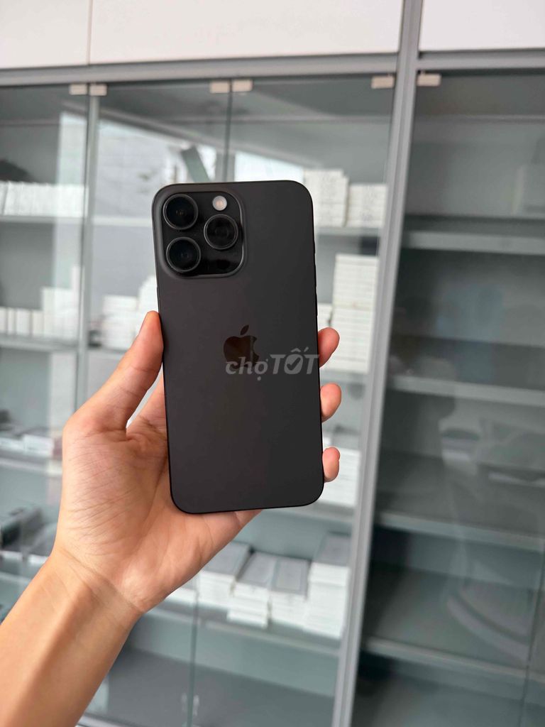 iPhone 15 Pro Max 256GB Đen. Mua bán Điện thoại tại Quận Lê Chân Hải Phòng được đăng bởi Nghiêm Thượng Mobile hình 1