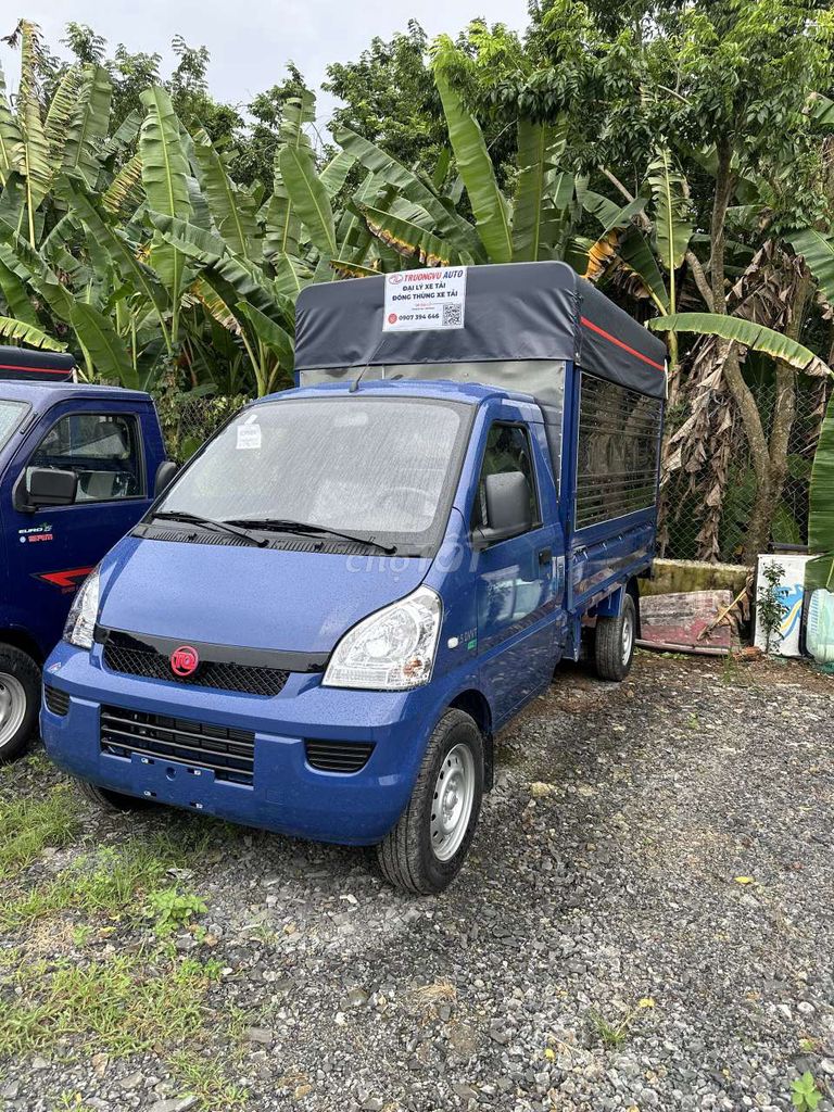 Xe tải TQ Wuling thùng mui bạt bán hàng lưu động