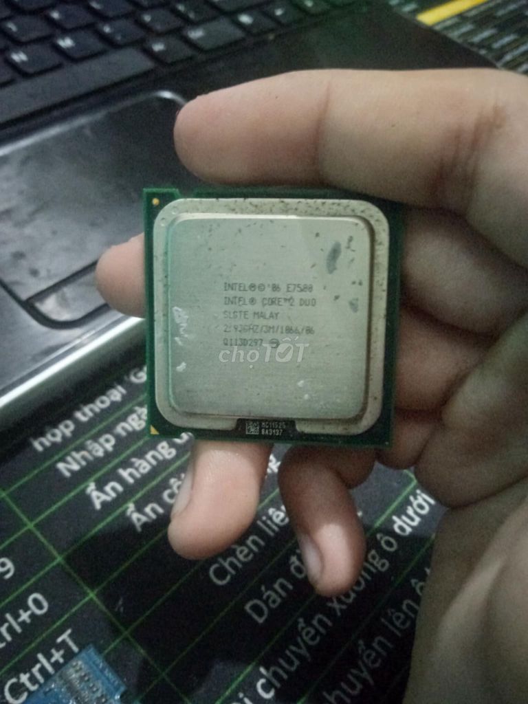 CPU Intel Core 2 Duo E7500. Mua bán Linh kiện (RAM, Card...) tại Huyện Cờ Đỏ Cần Thơ được đăng bởi Huy Đoàn hình 1
