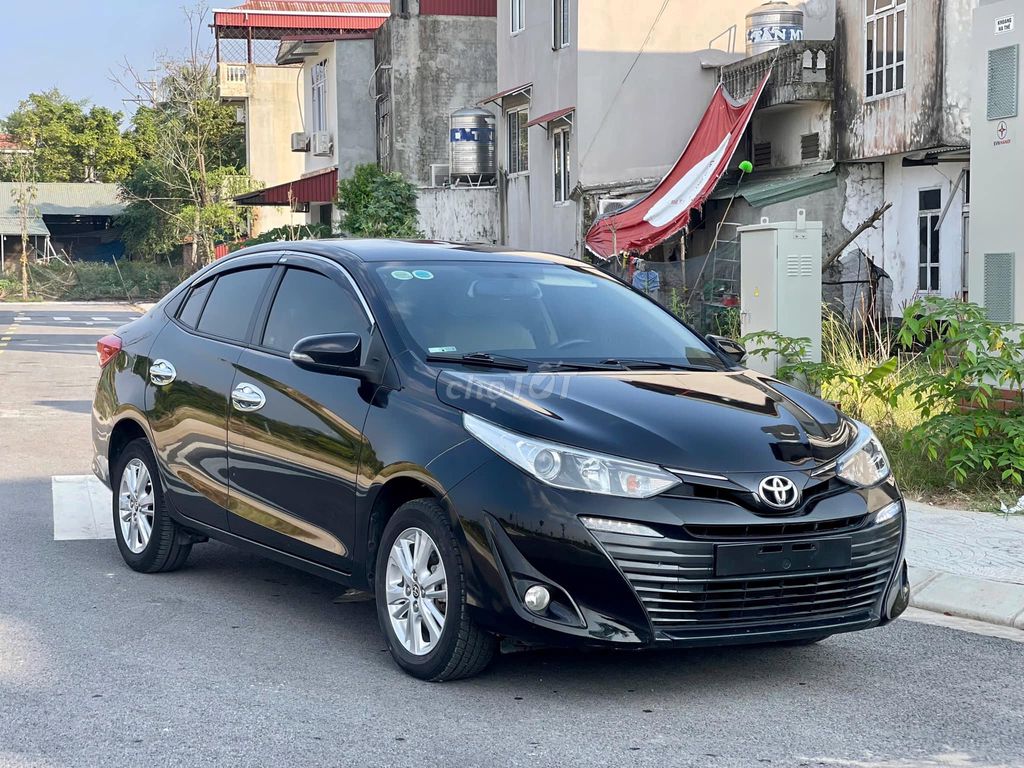 Toyota Vios 2019 1.5G đen đẹp full option. Mua bán Ô tô tại Quận 12 Tp Hồ Chí Minh được đăng bởi Xuân Trường hình 1