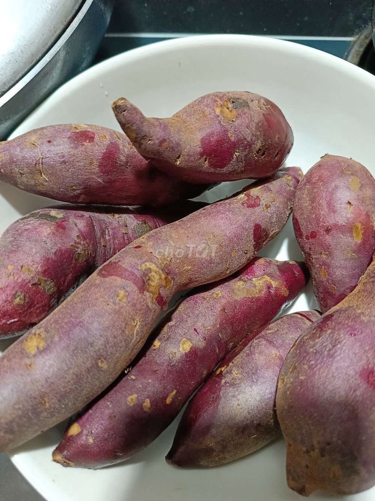 Khoai lang Tím Việt Nam. Mua bán Đồ ăn, thực phẩm và các loại khác tại Quận Bình Thạnh Tp Hồ Chí Minh được đăng bởi Hoa Ngọc Lan hình 1