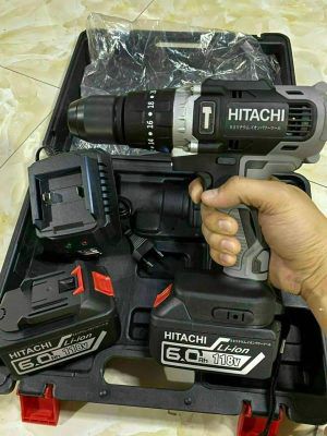 Máy khoan vặn vít dùng pin Hitachi–Không chổi than