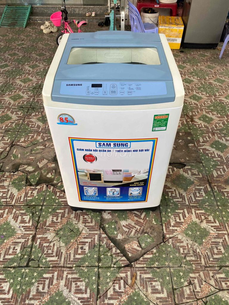 Máy giặt Samsung cửa trên 8.5kg Trắng, Xanh cũ. Mua bán Máy giặt tại Quận Bình Tân Tp Hồ Chí Minh được đăng bởi Điện Máy Lộc hình 1