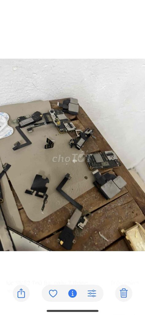 Cảm biến loa zin iphone X, XR, XS, 11, 12, 12 pro. Mua bán Linh kiện (RAM, Card...) tại Quận Tân Phú Tp Hồ Chí Minh được đăng bởi Trương Hiệp hình 1