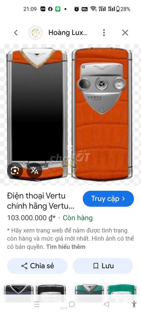 Vertu Constellation T Cam Da. Mua bán Điện thoại tại Thị xã Bến Cát Bình Dương được đăng bởi Minh Phụng hình 1