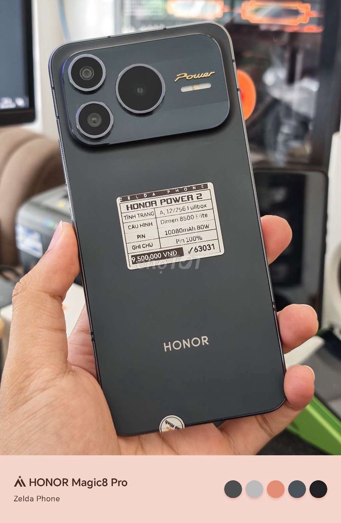 Honor Power 2 12/256 Fullbox. Mua bán Điện thoại tại Quận Ninh Kiều Cần Thơ được đăng bởi Zelda Phone hình 1