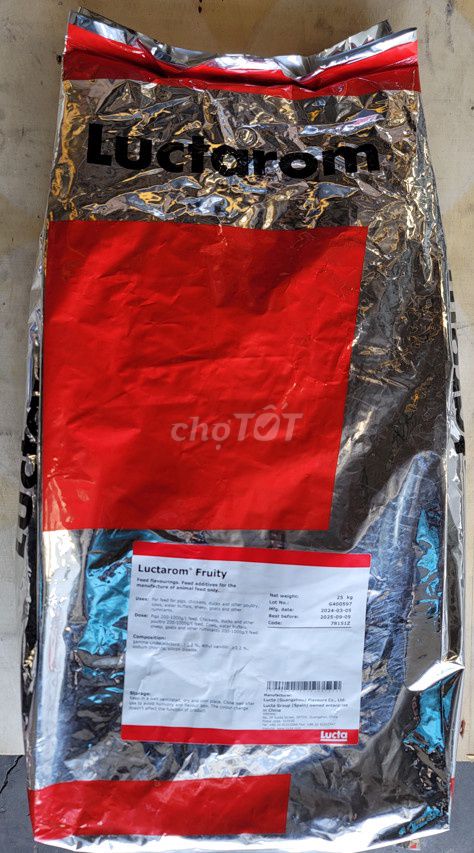 Phụ gia Luctarom Fruity Cam, Dâu, sữa thuần. Mua bán Đồ chuyên dụng, Giống nuôi trồng tại Huyện Đức Hòa Long An được đăng bởi Ngọc Gia Phát Nguồn cung hóa chất nguyên liệu hình 1