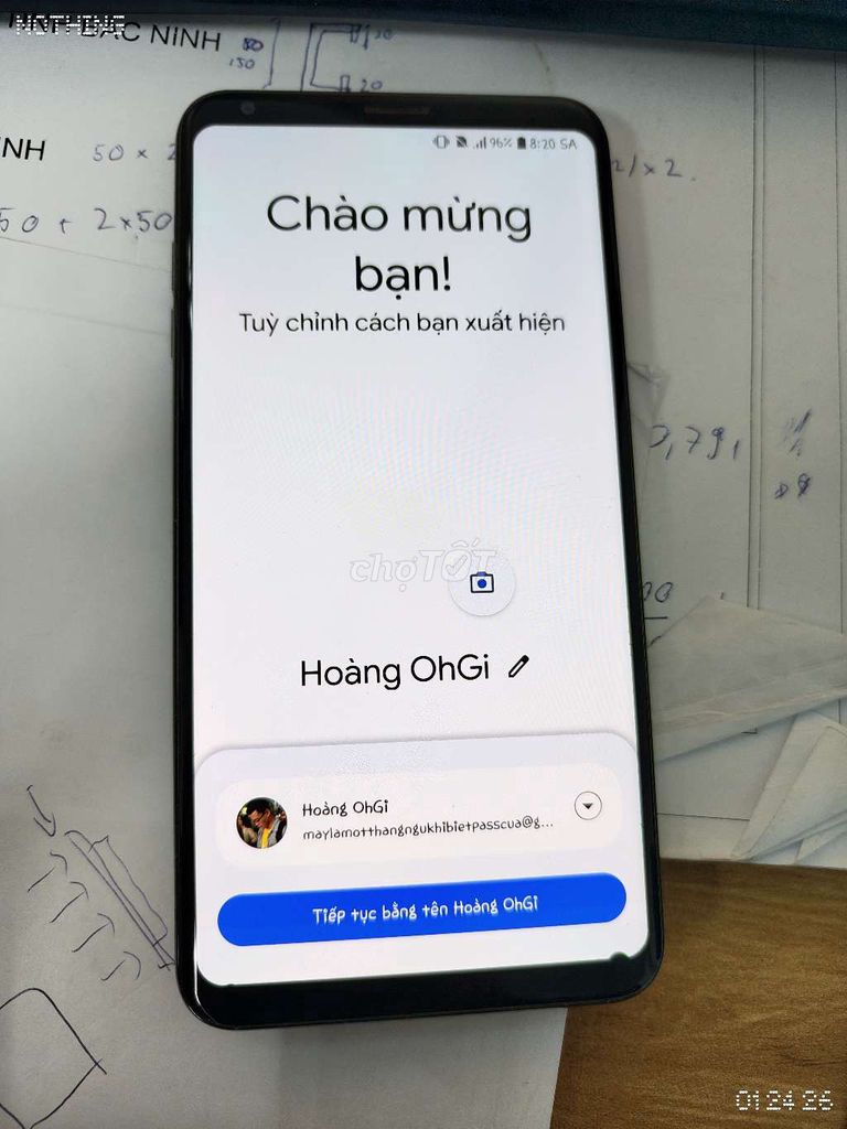 LG V30 128GB Đen Đã qua sử dụng. Mua bán Điện thoại tại Quận Long Biên Hà Nội được đăng bởi Nam Anh hình 1