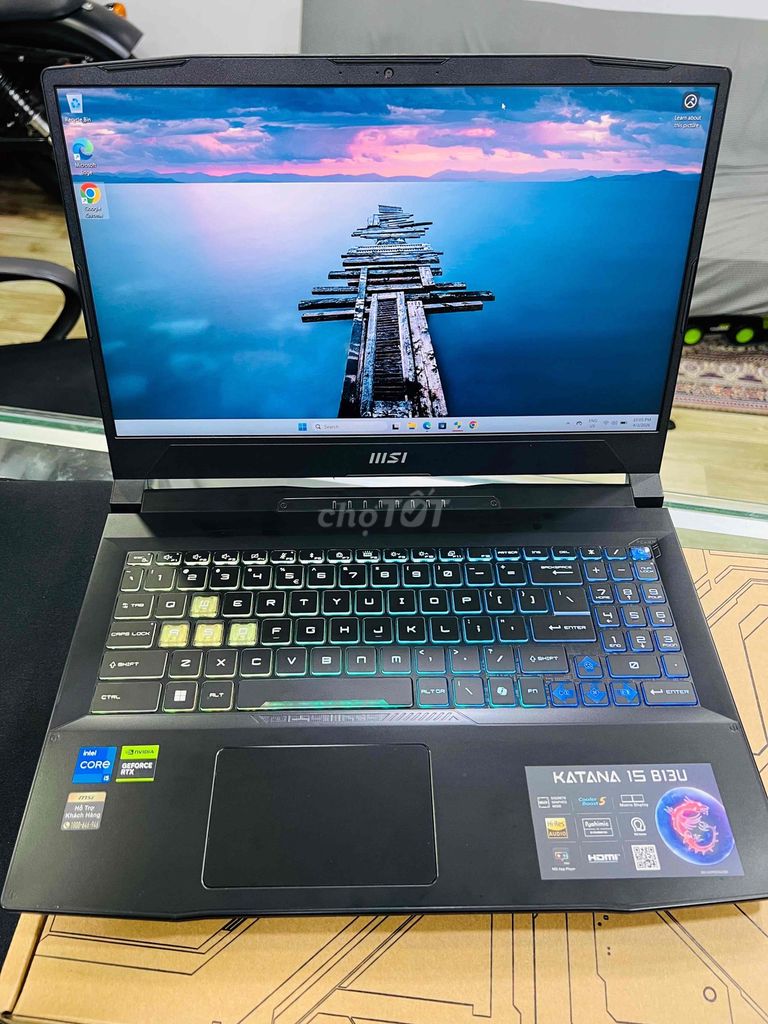 MSI KATANA 15 B13UDXK-2213VN Chính Hãng Còn BH. Mua bán Laptop tại Thành phố Tây Ninh Tây Ninh được đăng bởi Công Minh Mobile hình 1