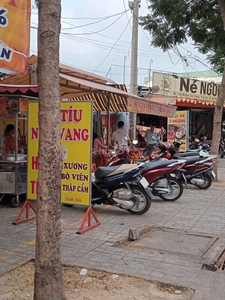 Mặt bằng kinh doanh 40m2, đường bờ bao Tân Thắng, quận Tân Phú.