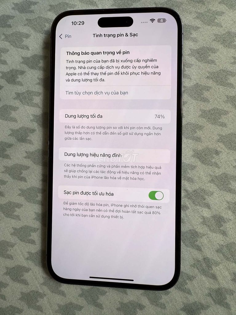 Apple iPhone 14 Pro Max 128GB Xám. Mua bán Điện thoại tại Quận Ngũ Hành Sơn Đà Nẵng được đăng bởi Phúc hình 1