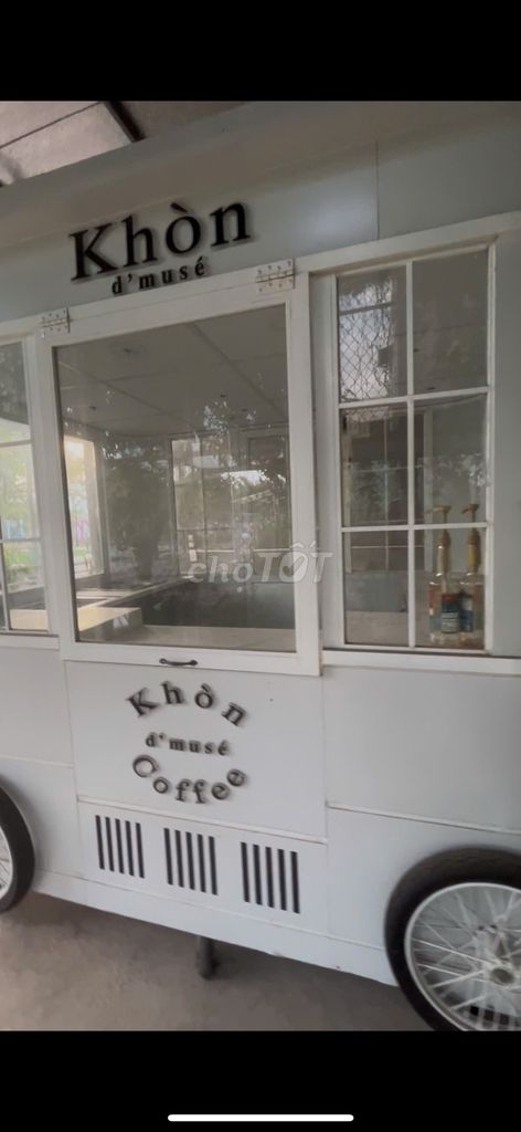Quầy bán trà sữa + cà phê thiết kế_Sàn 2.4m x 1.7m. Mua bán Đồ chuyên dụng, Giống nuôi trồng tại Thị xã Phú Mỹ Bà Rịa - Vũng Tàu được đăng bởi Giang Lê hình 2
