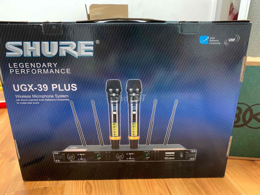 Micro không dây Shure UGX-39 Plus Đen. Mua bán Tivi, Âm thanh tại Quận 5 Tp Hồ Chí Minh được đăng bởi Hoàng Nguyễn hình 1
